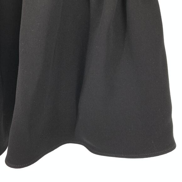 Opening Ceremony Women's Size 8 Black Sleeveless Ruffle Lace Up Mini Shift Dress - Picture 5 of 7